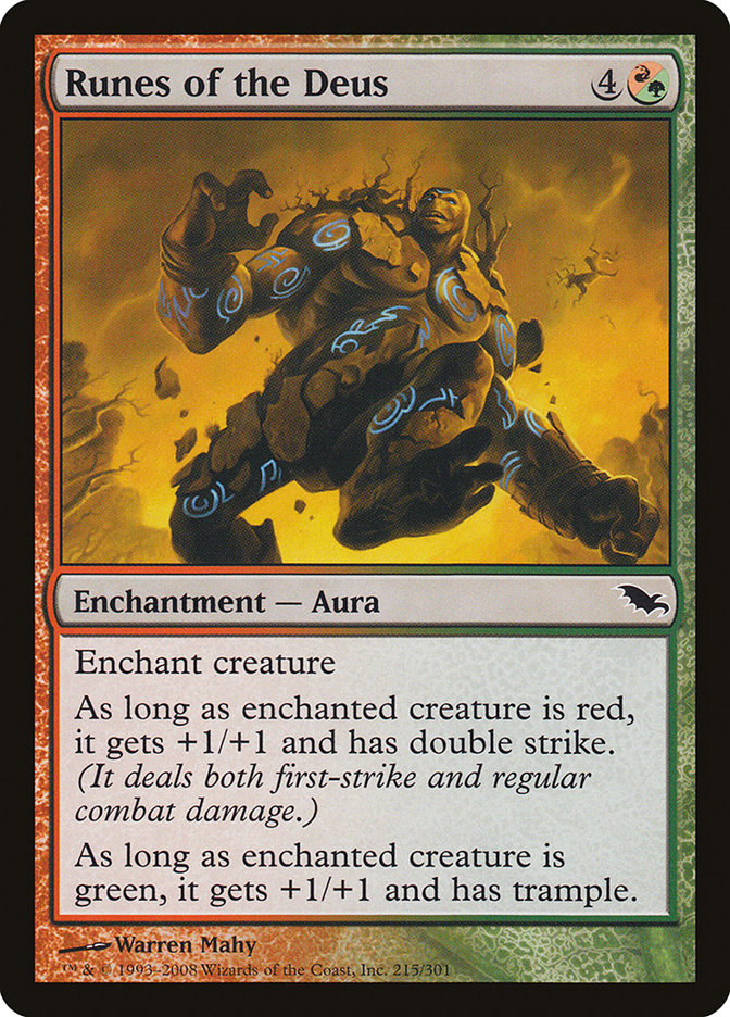 Runes of the Deus [Shadowmoor] | Empire Gaming NC