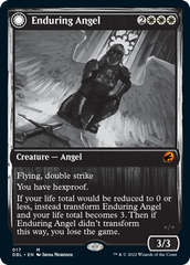 Enduring Angel // Angelic Enforcer [Innistrad: Double Feature] | Empire Gaming NC