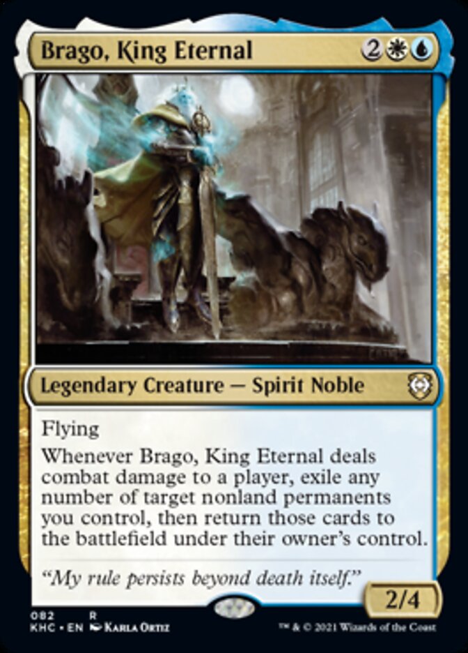 Brago, King Eternal [Kaldheim Commander] | Empire Gaming NC