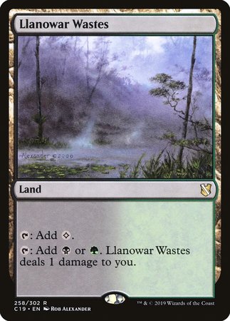 Llanowar Wastes [Commander 2019] | Empire Gaming NC