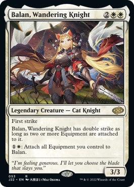 Balan, Wandering Knight [Jumpstart 2022] | Empire Gaming NC