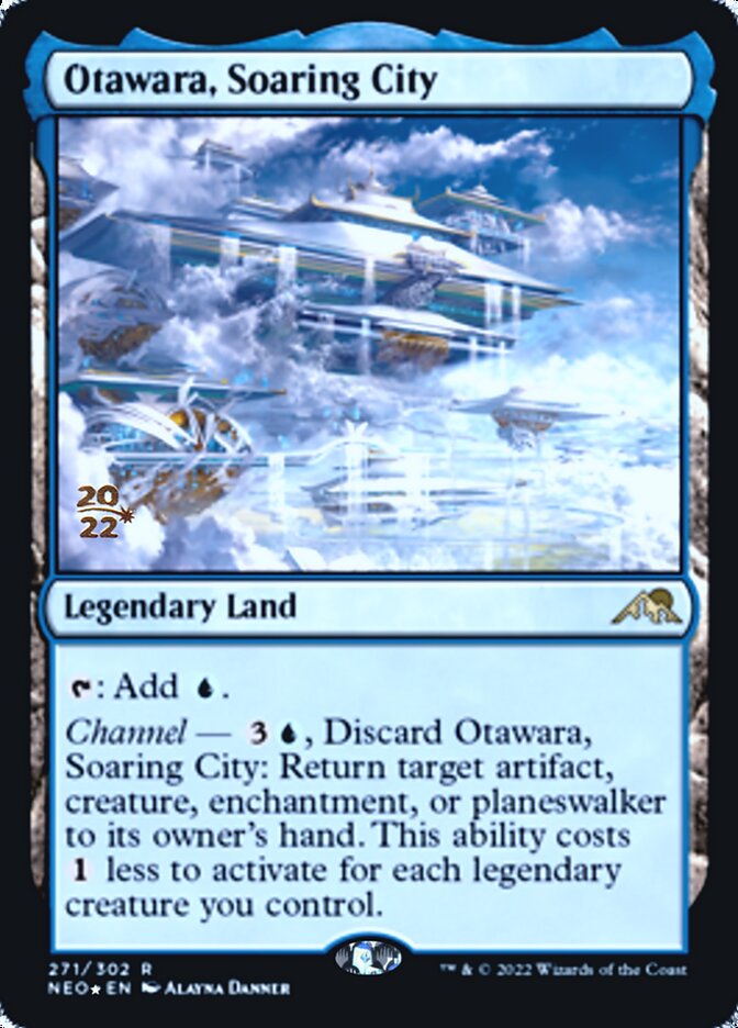 Otawara, Soaring City [Kamigawa: Neon Dynasty Prerelease Promos] | Empire Gaming NC