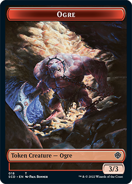 Ogre // Zombie Double-Sided Token [Starter Commander Decks] | Empire Gaming NC