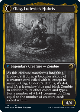 Ludevic, Necrogenius // Olag, Ludevic's Hubris [Innistrad: Double Feature] | Empire Gaming NC