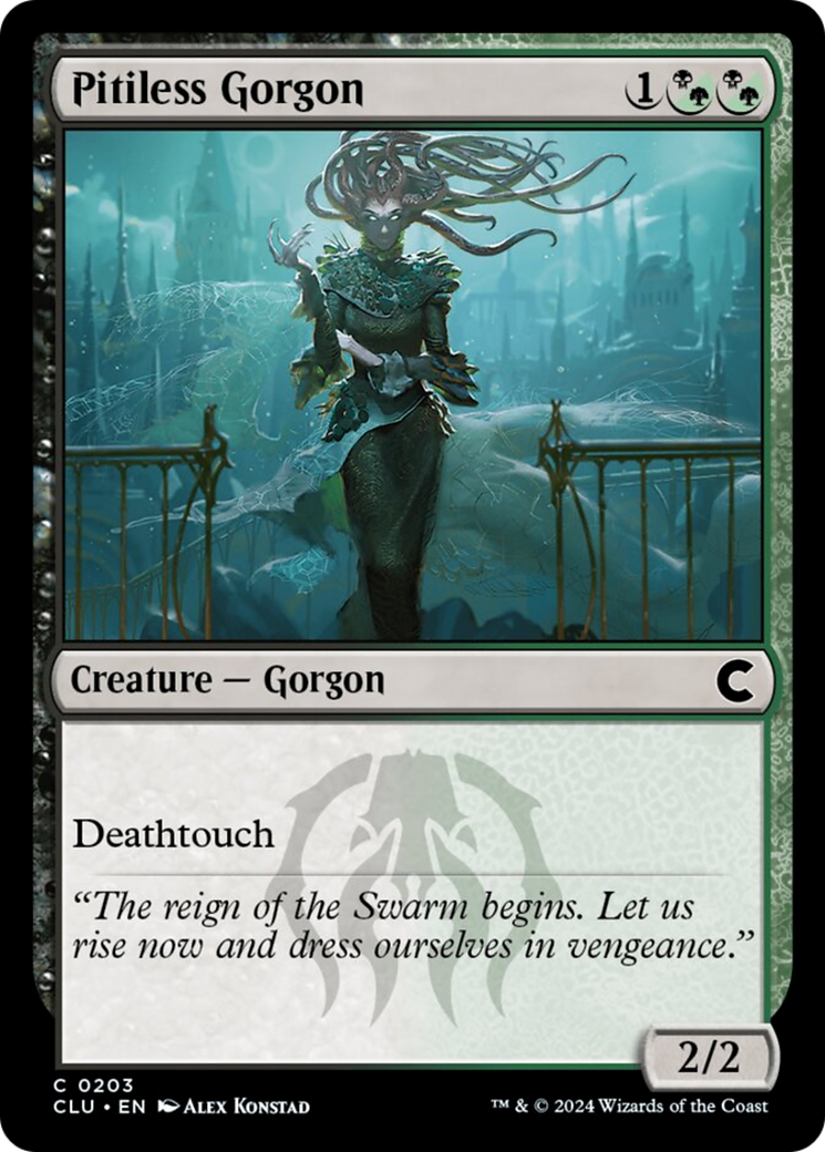 Pitiless Gorgon [Ravnica: Clue Edition] | Empire Gaming NC