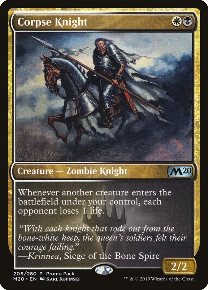 Corpse Knight [Core Set 2020 Promos] | Empire Gaming NC