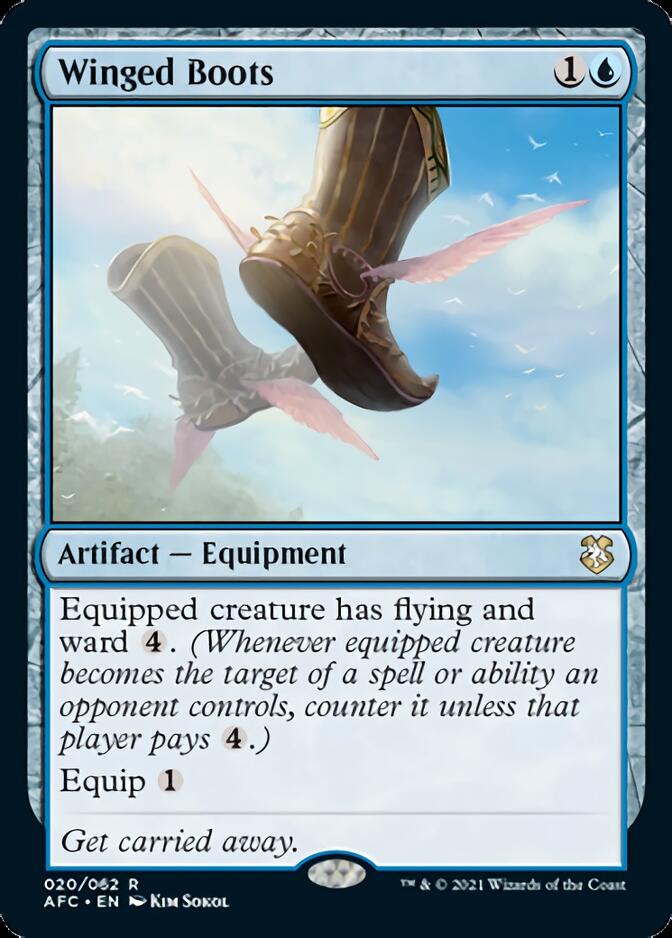 Winged Boots [Dungeons & Dragons: Adventures in the Forgotten Realms Commander] | Empire Gaming NC