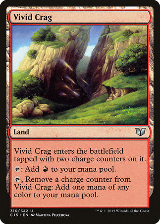 Vivid Crag [Commander 2015] | Empire Gaming NC