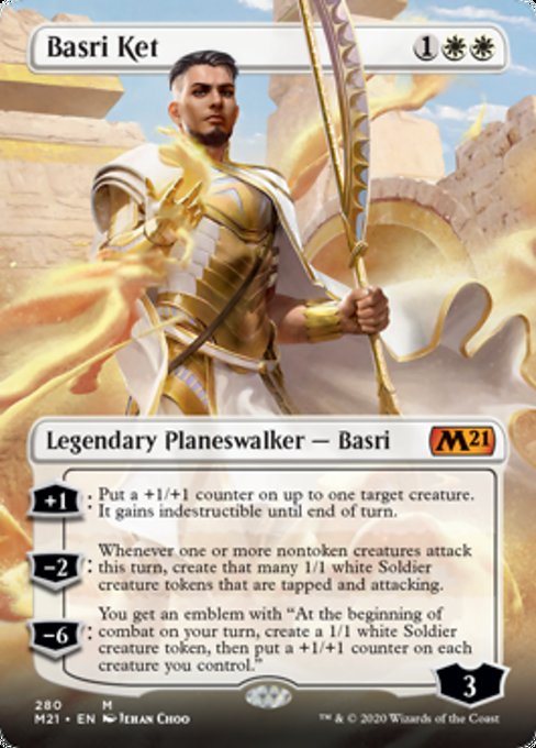 Basri Ket (Borderless) [Core Set 2021] | Empire Gaming NC