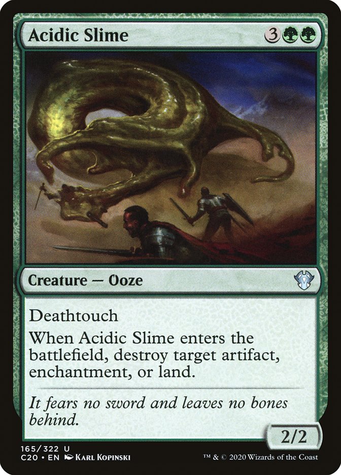 Acidic Slime [Commander 2020] | Empire Gaming NC