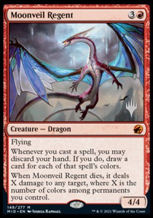 Moonveil Regent (Promo Pack) [Innistrad: Midnight Hunt Promos] | Empire Gaming NC