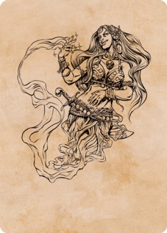 Djinni Windseer (Showcase) Art Card [Dungeons & Dragons: Adventures in the Forgotten Realms Art Series] | Empire Gaming NC