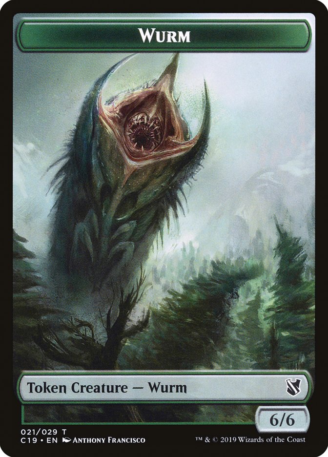 Wurm [Commander 2019 Tokens] | Empire Gaming NC