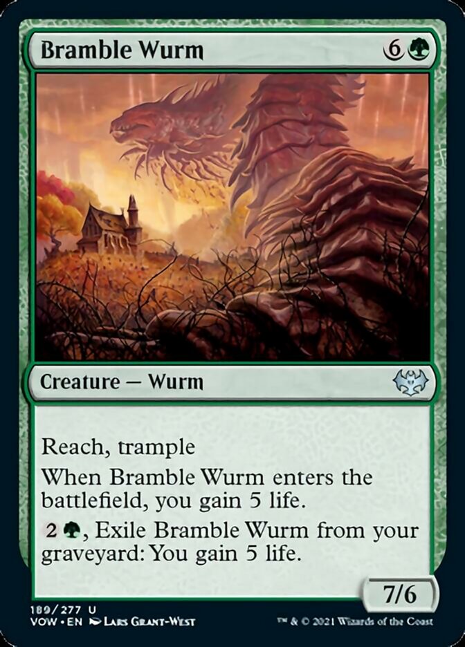 Bramble Wurm [Innistrad: Crimson Vow] | Empire Gaming NC