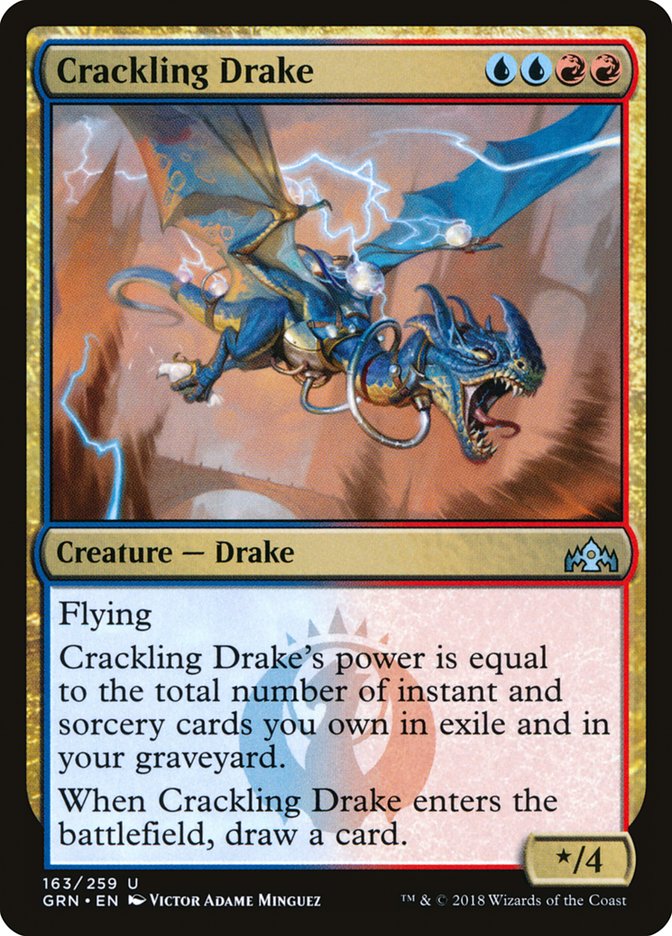 Crackling Drake [Guilds of Ravnica] | Empire Gaming NC