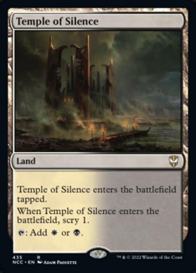 Temple of Silence [Streets of New Capenna Commander] | Empire Gaming NC