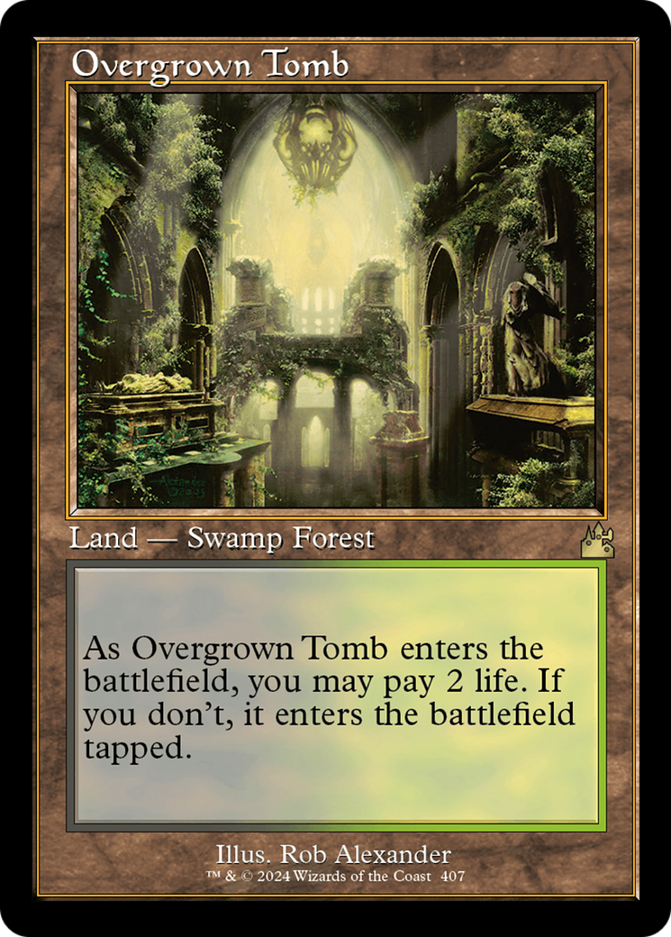 Overgrown Tomb (Retro) [Ravnica Remastered] | Empire Gaming NC