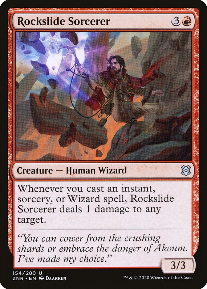 Rockslide Sorcerer [Zendikar Rising] | Empire Gaming NC