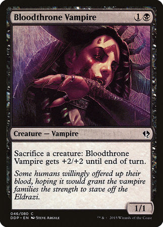 Bloodthrone Vampire [Duel Decks: Zendikar vs. Eldrazi] | Empire Gaming NC