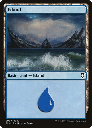 Island (290) [Commander Anthology Volume II] | Empire Gaming NC