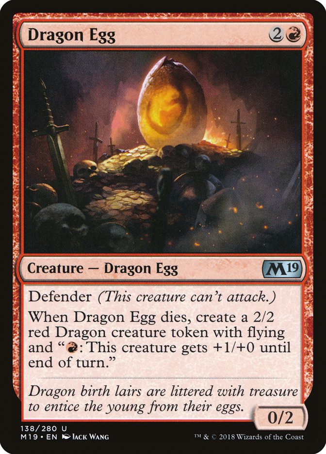 Dragon Egg [Core Set 2019] | Empire Gaming NC