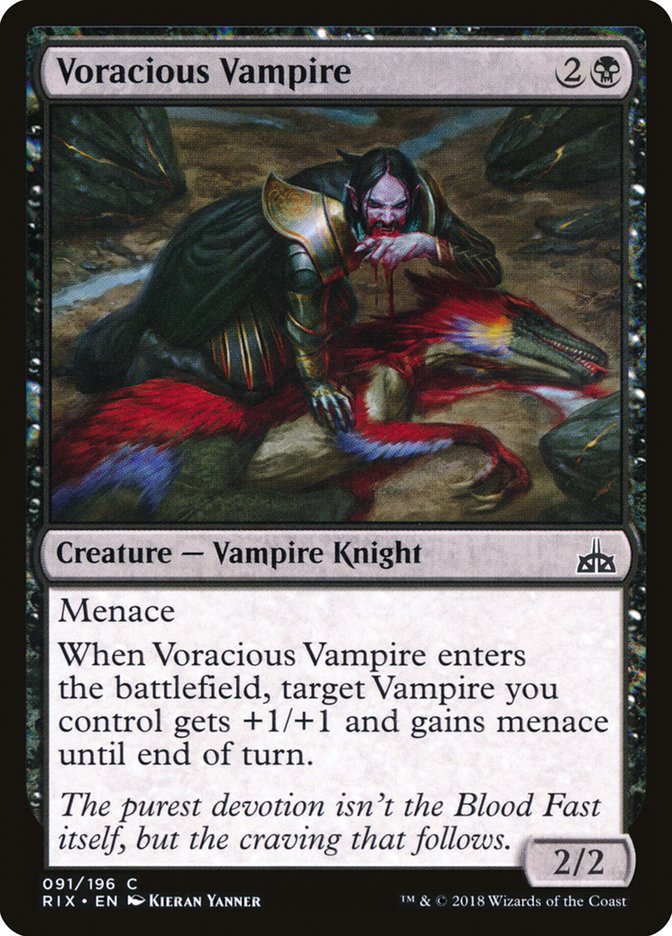 Voracious Vampire [Rivals of Ixalan] | Empire Gaming NC