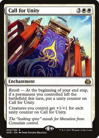 Call for Unity [Aether Revolt] | Empire Gaming NC