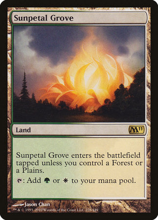 Sunpetal Grove [Magic 2011] | Empire Gaming NC