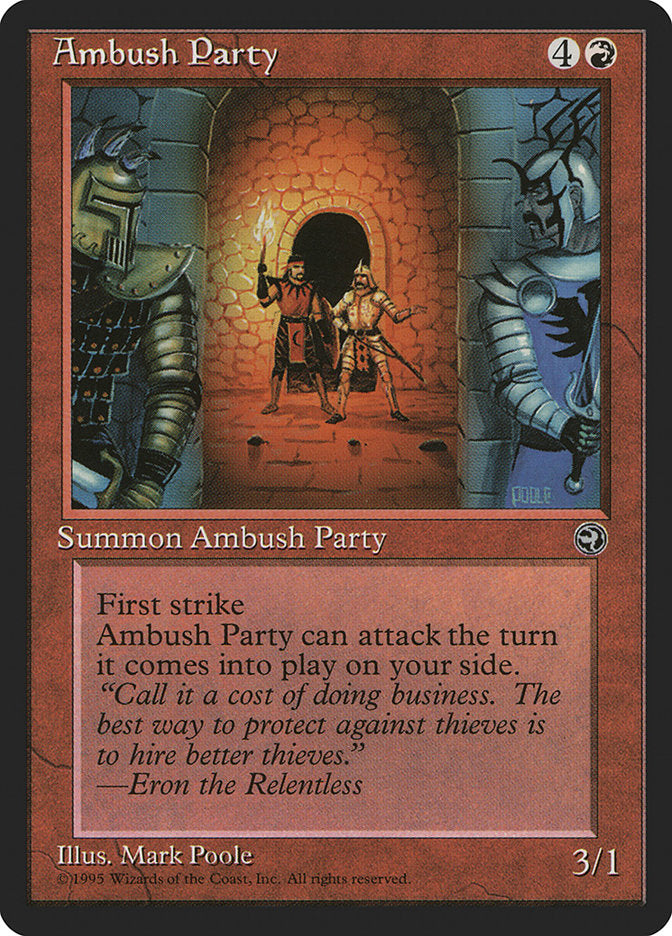 Ambush Party (Eron Flavor Text) [Homelands] | Empire Gaming NC