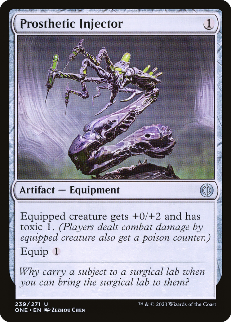 Prosthetic Injector [Phyrexia: All Will Be One] | Empire Gaming NC