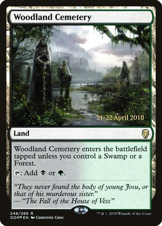 Woodland Cemetery [Dominaria Promos] | Empire Gaming NC