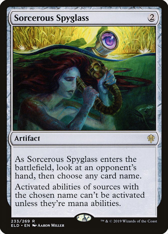 Sorcerous Spyglass [Throne of Eldraine] | Empire Gaming NC