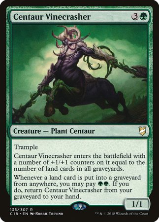 Centaur Vinecrasher [Commander 2018] | Empire Gaming NC