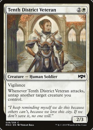 Tenth District Veteran [Ravnica Allegiance] | Empire Gaming NC