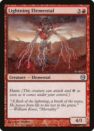 Lightning Elemental [Duels of the Planeswalkers] | Empire Gaming NC