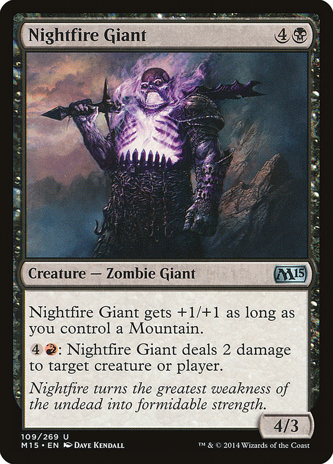 Nightfire Giant [Magic 2015] | Empire Gaming NC