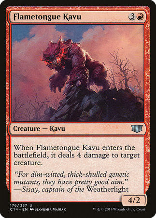 Flametongue Kavu [Commander 2014] | Empire Gaming NC