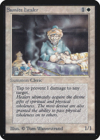 Samite Healer [Limited Edition Alpha] | Empire Gaming NC