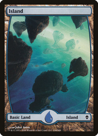 Island (234) - Full Art [Zendikar] | Empire Gaming NC