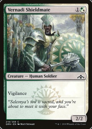 Vernadi Shieldmate [Guilds of Ravnica] | Empire Gaming NC