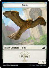 Bird // Rhino Double-Sided Token [Ravnica Remastered Tokens] | Empire Gaming NC