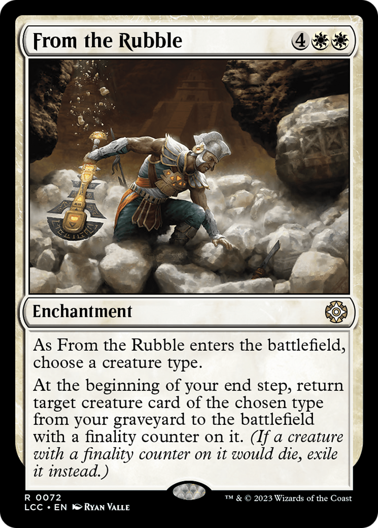 From the Rubble [The Lost Caverns of Ixalan Commander] | Empire Gaming NC