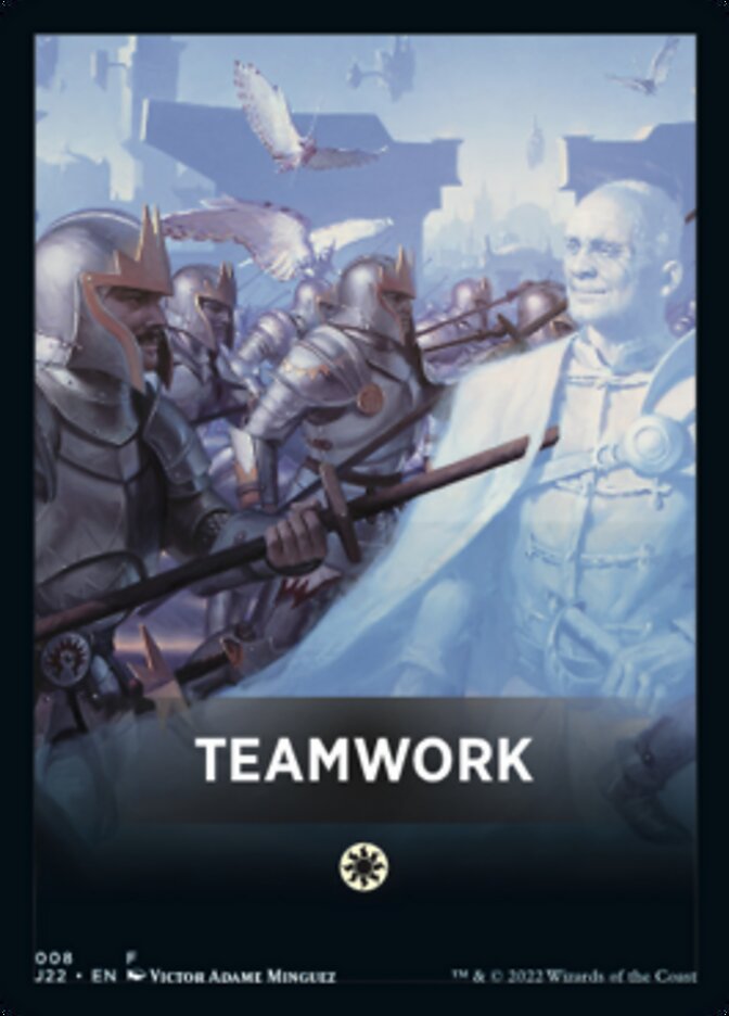 Teamwork Theme Card [Jumpstart 2022 Front Cards] | Empire Gaming NC