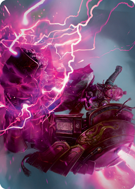 Voltage Surge Art Card [Kamigawa: Neon Dynasty Art Series] | Empire Gaming NC