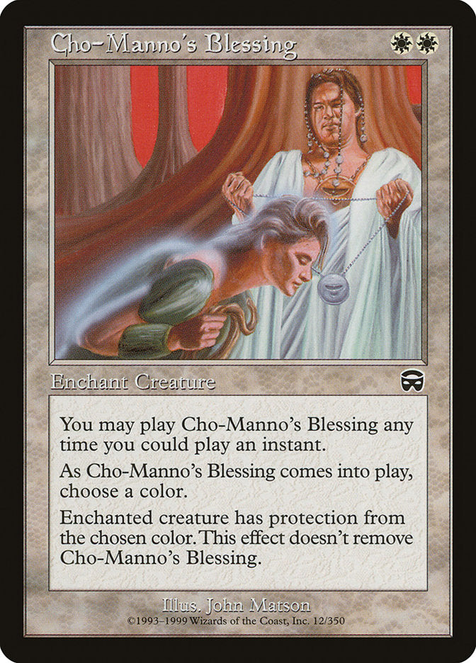 Cho-Manno's Blessing [Mercadian Masques] | Empire Gaming NC