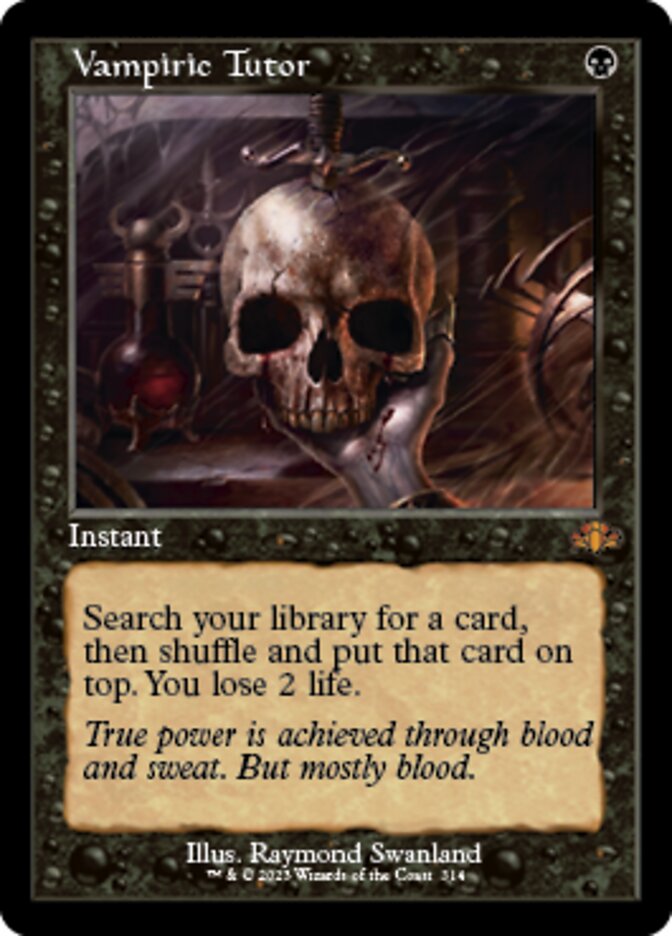 Vampiric Tutor (Retro) [Dominaria Remastered] | Empire Gaming NC