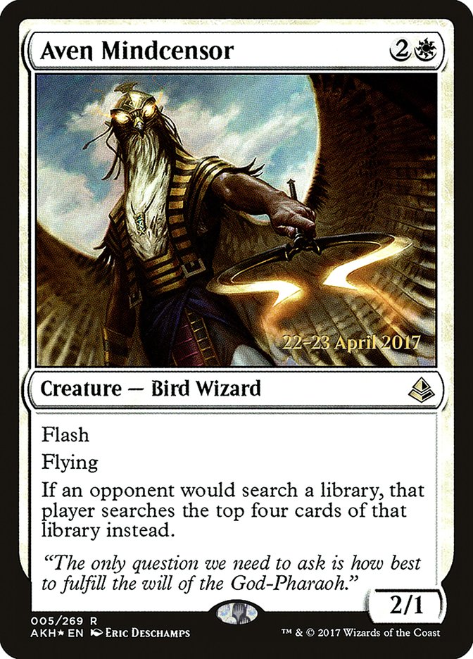 Aven Mindcensor [Amonkhet Promos] | Empire Gaming NC