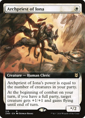 Archpriest of Iona (Extended Art) [Zendikar Rising] | Empire Gaming NC