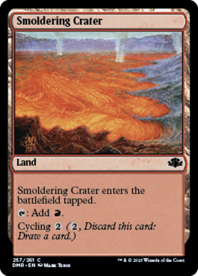 Smoldering Crater [Dominaria Remastered] | Empire Gaming NC