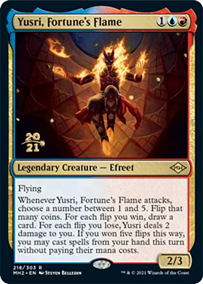 Yusri, Fortune's Flame [Modern Horizons 2 Prerelease Promos] | Empire Gaming NC